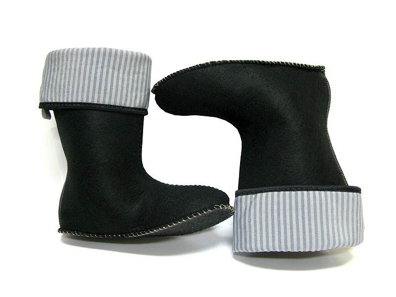 Zateplené gumáky, žlté 