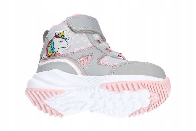 Zimné dievčenské topánky, sivé