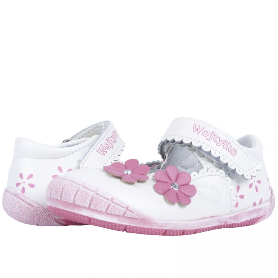 Prechodné topánky,biele