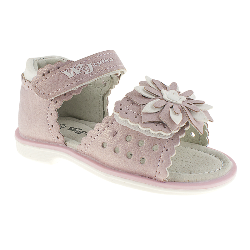 Dievčenské sandále, ružové