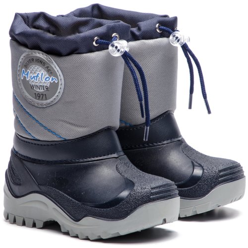 Zimné chlapčenské snehule,sivé