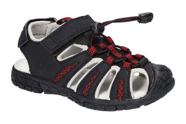 Chlapčenské športové sandále, čierne