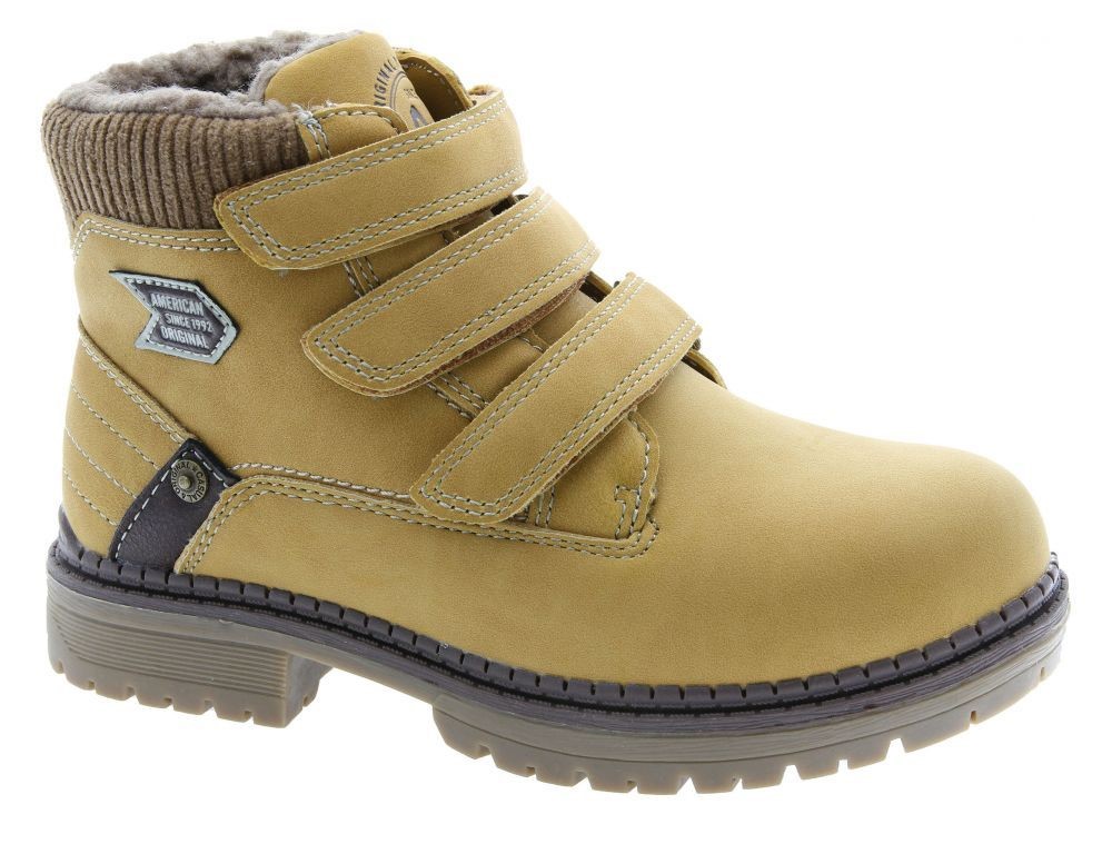 Zimné chlapčenské topánky, hnedé