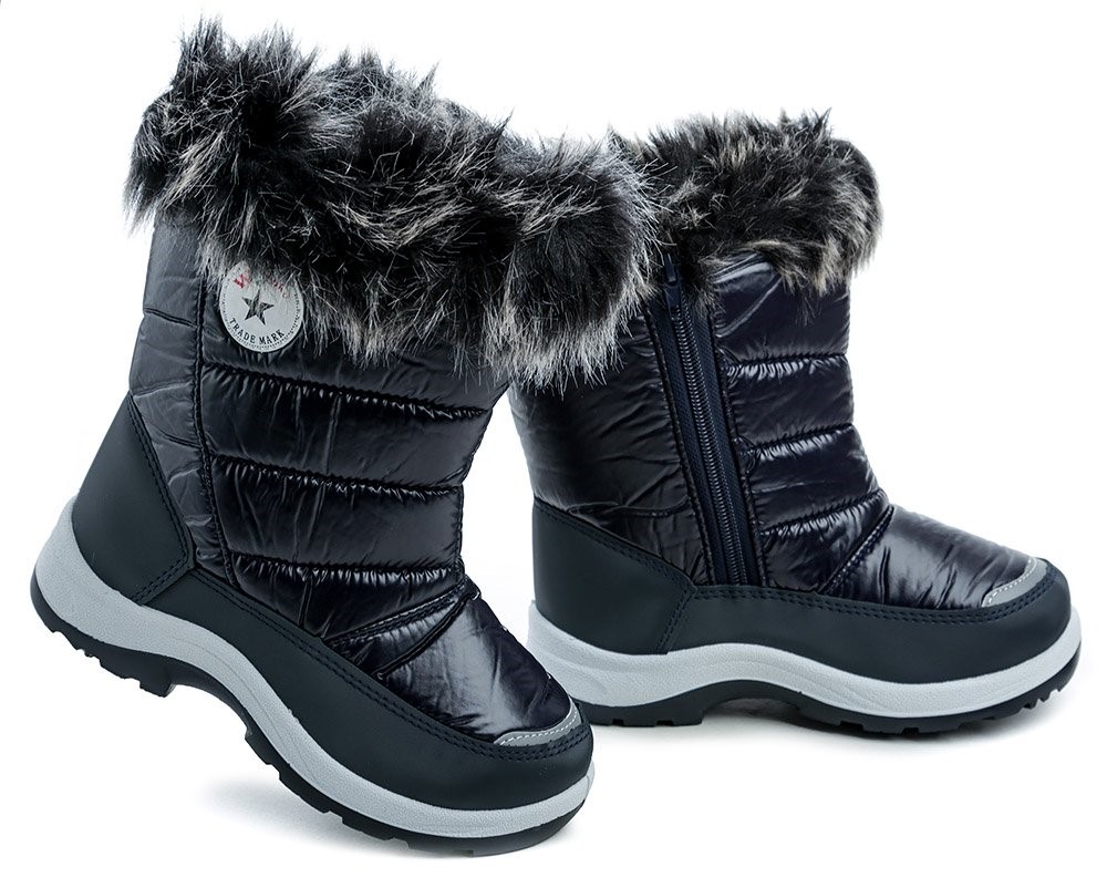 Zimné dievčenské snehule, modré 