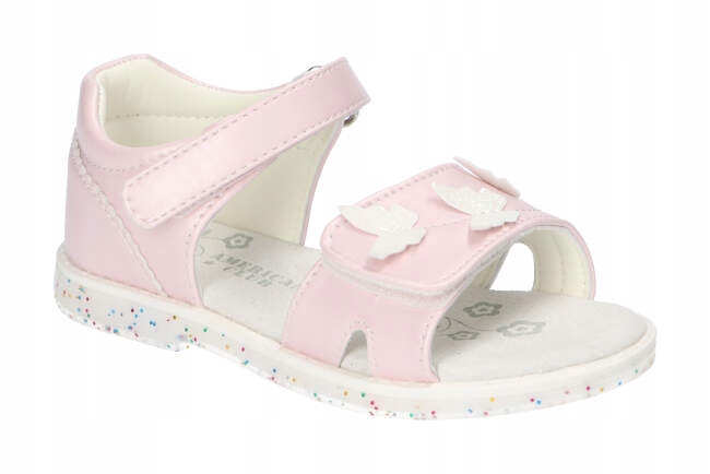Dievčenské sandále, ružové