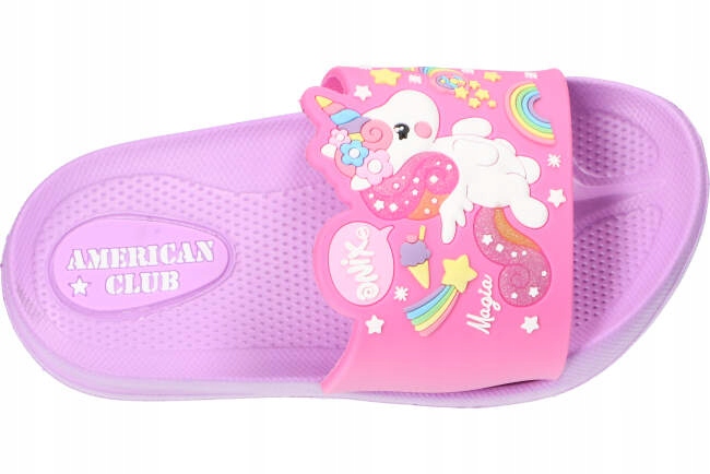 Dievčenské šľapky, fialové