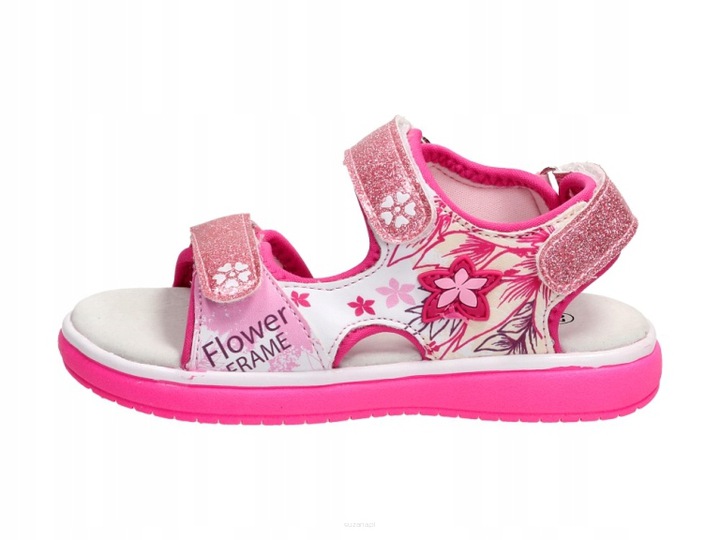 Dievčenské sandále, ružoové