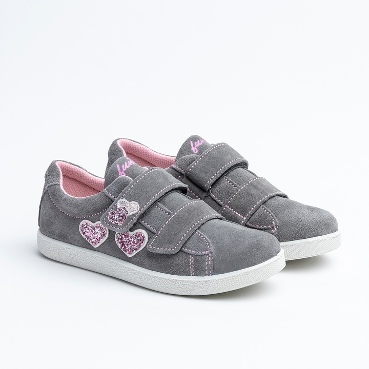 Dievčenské kožené topánky