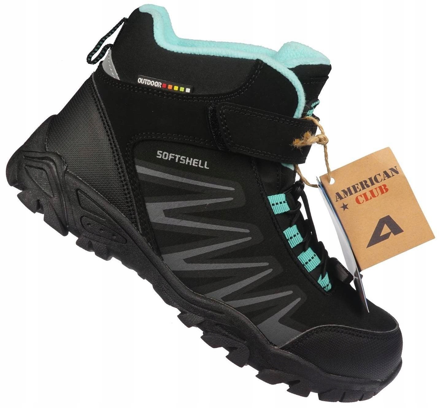 Softshellové topánky, tyrkysové