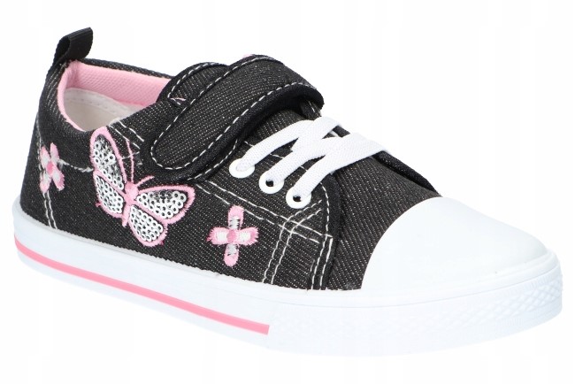 Dievčenské plátenky, čierne