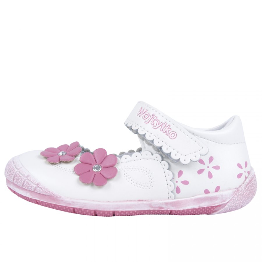 Prechodné topánky,biele