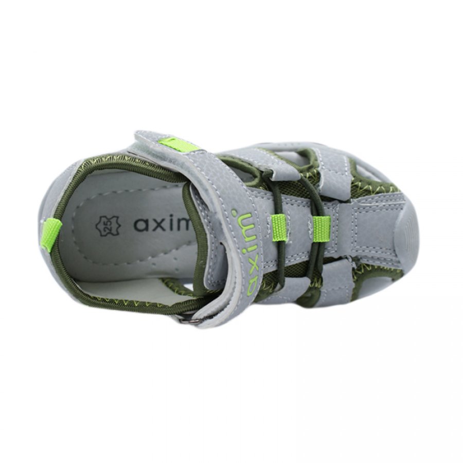 Chlapčenské športové sandále, sivé