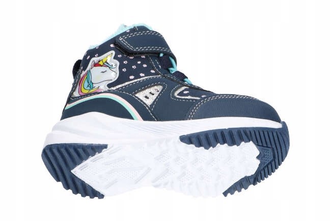 Zimné dievčenské topánky, modré