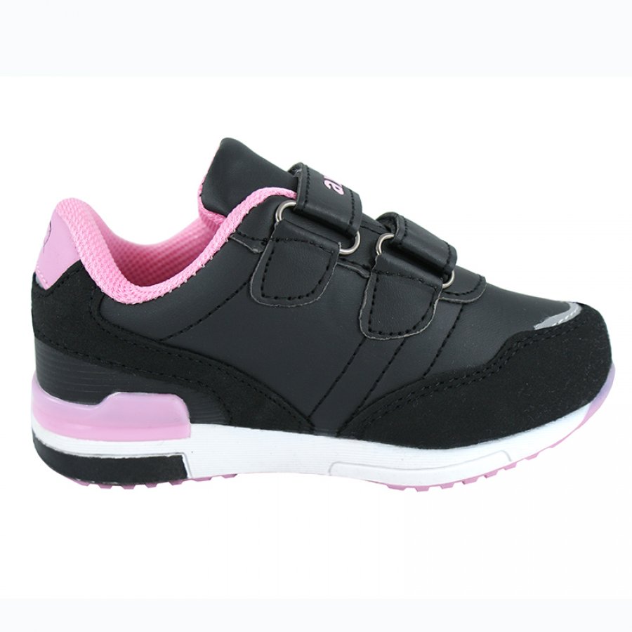 Športové tenisky s koženou stielkou, čierne