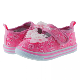 Plátené topánky, ružové