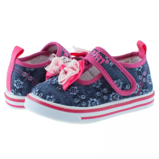 Plátené topánky, modré