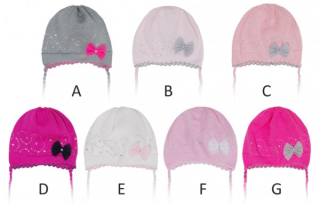 Tmavoružová čiapka